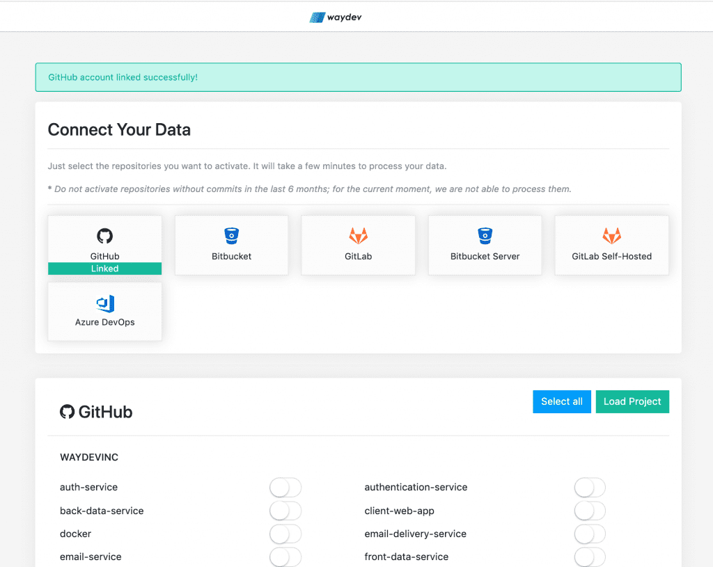 waydev-vs-flow-vs-gitprime-setup