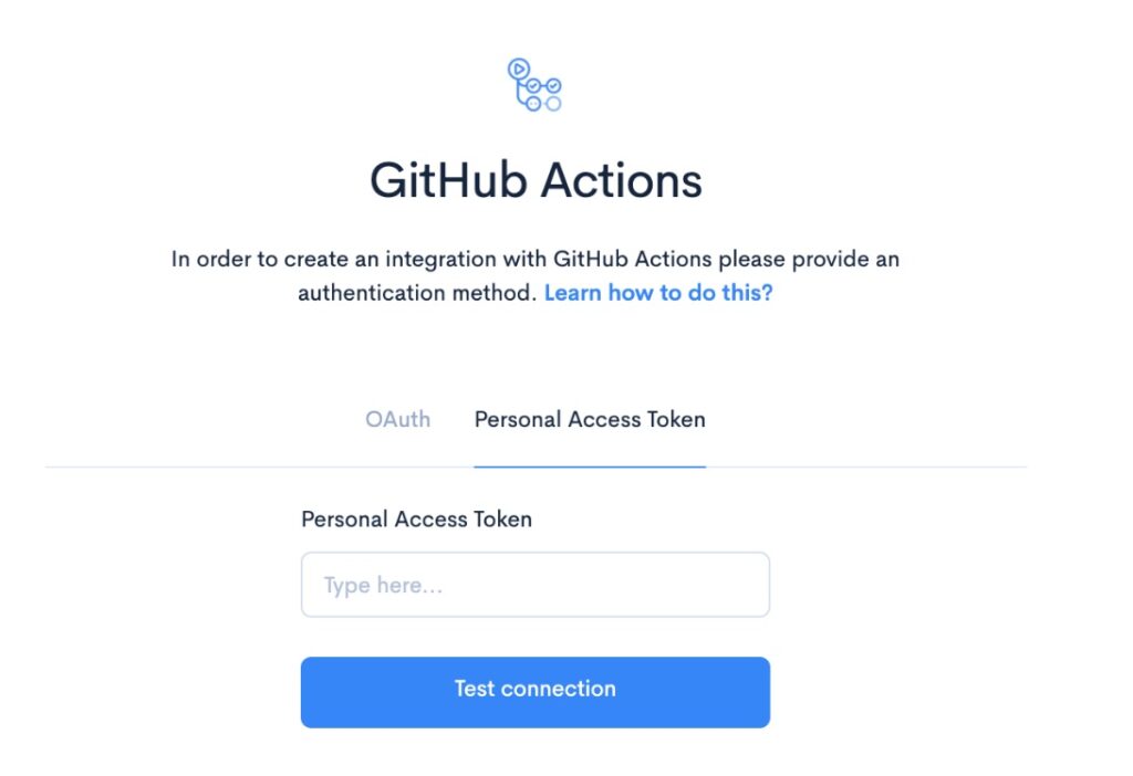 github actions integration with waydev