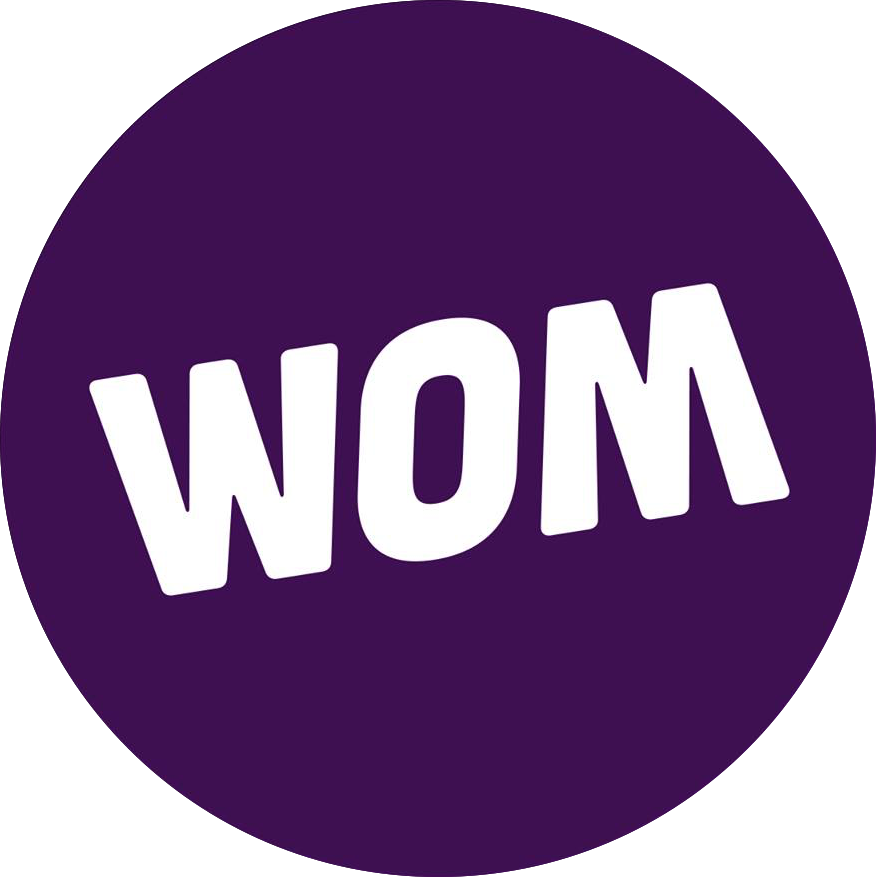 WOM logo