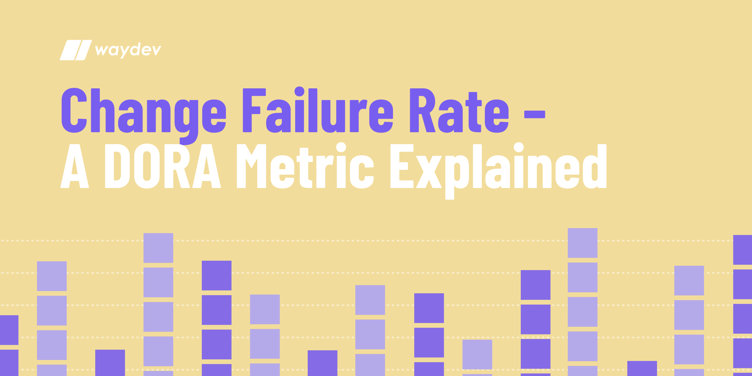 Change Failure Rate a DORA Metric
