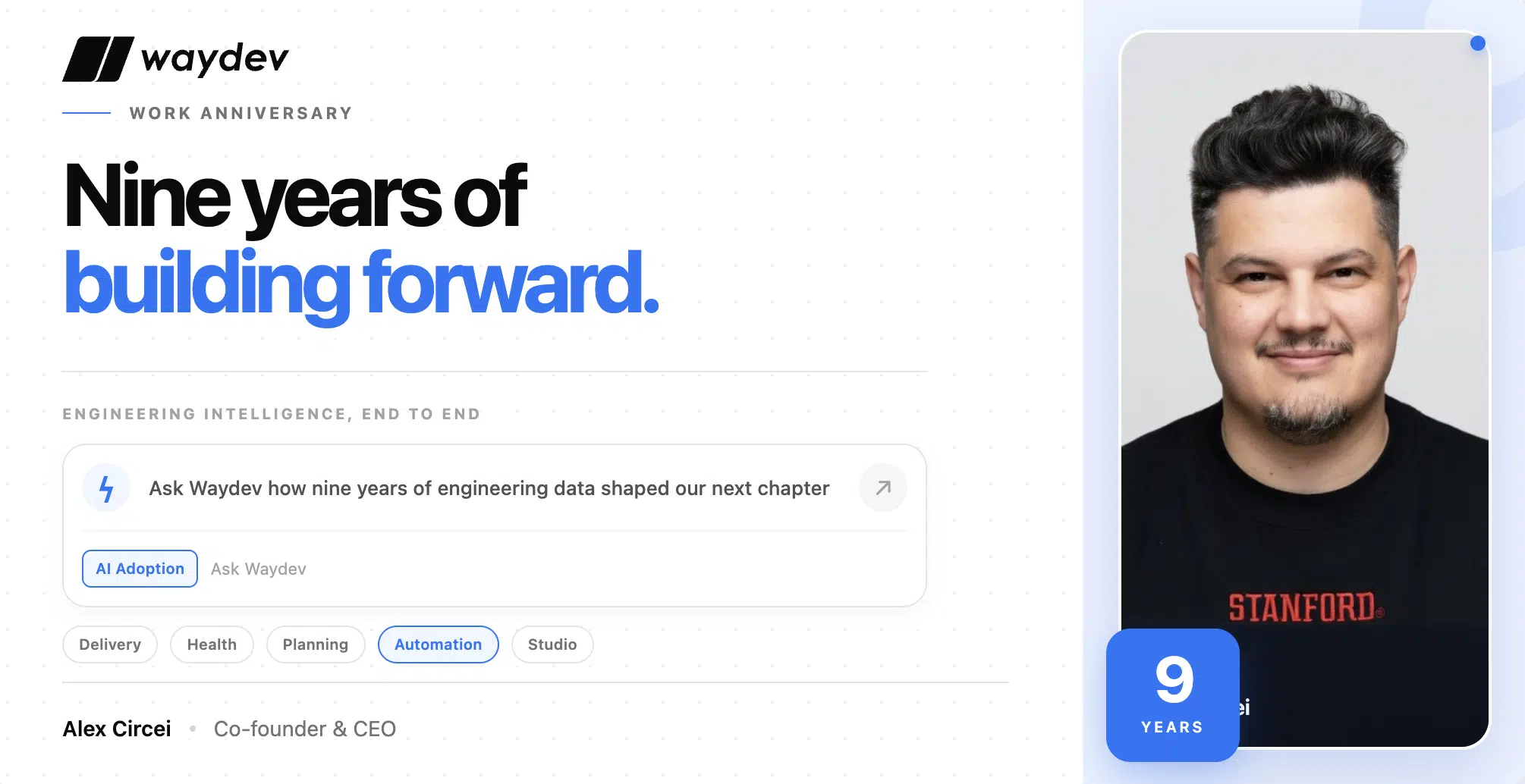 Nine years of building Waydev, from Git analytics to AI-native engineering intelligence